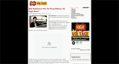 Desktop Screenshot of main.iamhighvoltage.com